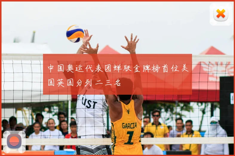 中国奥运代表团蝉联金牌榜首位美国英国分列二三名