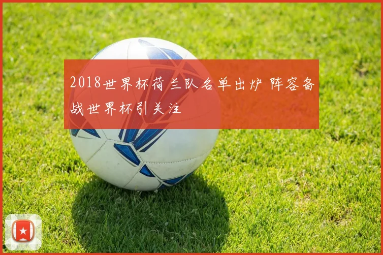 2018世界杯荷兰队名单出炉 阵容备战世界杯引关注