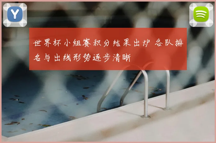 世界杯小组赛积分结果出炉 各队排名与出线形势逐步清晰